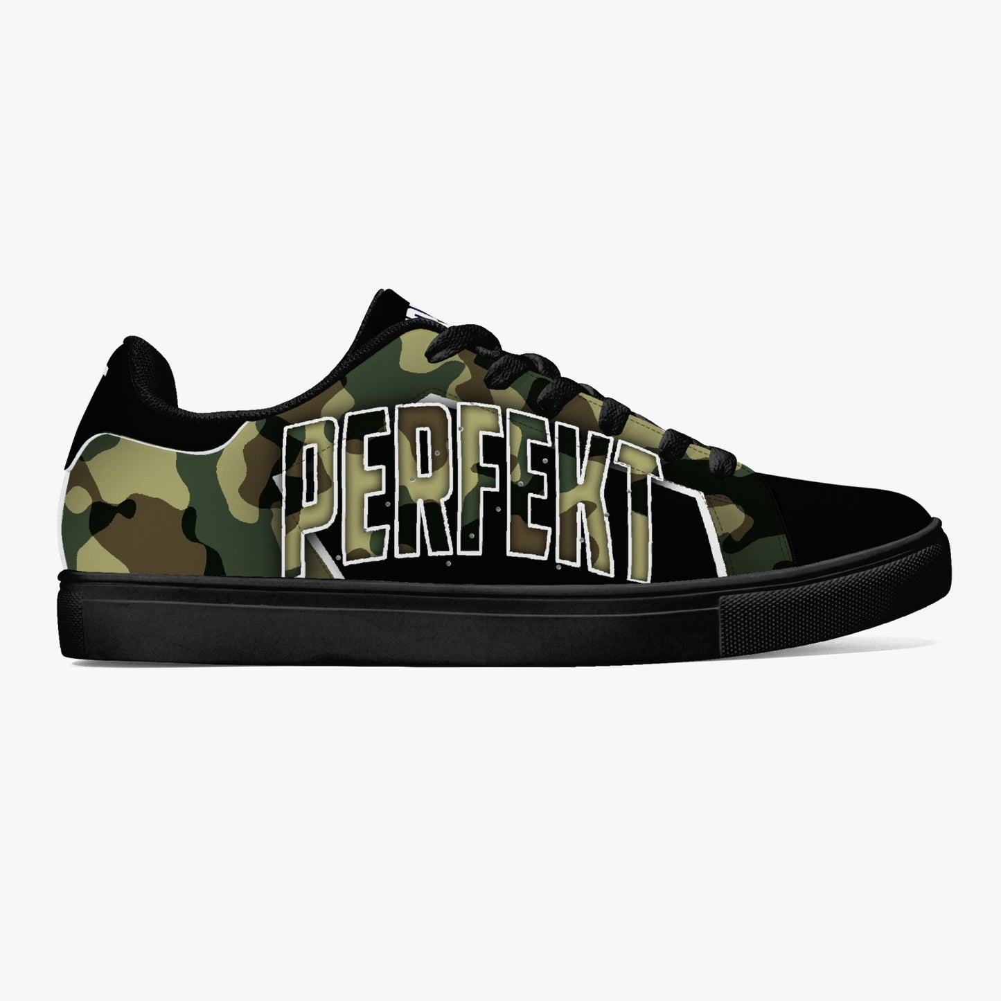 Perfekt Camo Outline Logo Black