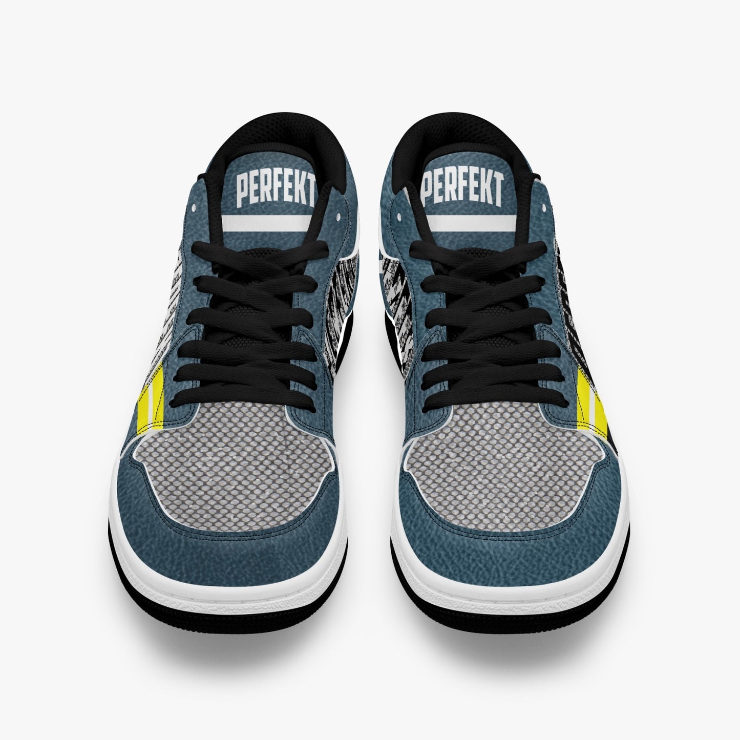 Top View of our PERFEKT Blue & Mesh Street Low